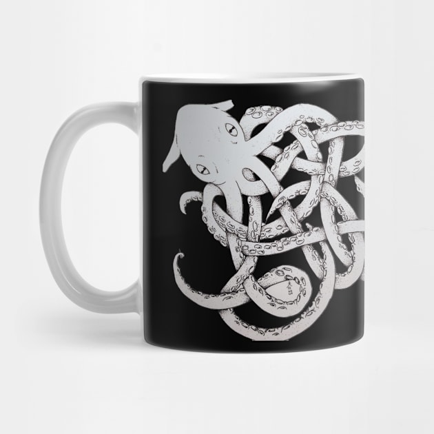 Twisted Vampire Octopus - White by Sweet K